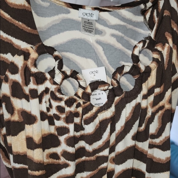 NYT Cache Leopard dress M - Picture 5 of 8